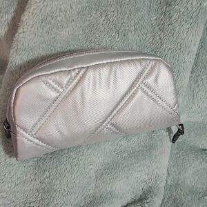 Lug Silver Quilted Eyeglass Case